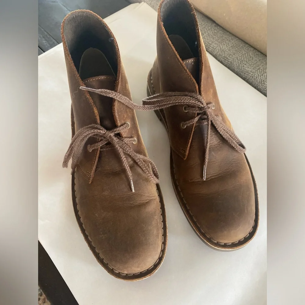 Clark’s - Men’s - Bushacre 2 - Leather Chukka - ankle Boot - 15522 - Size 7.5
